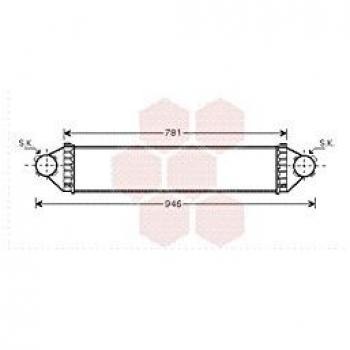 Van Wezel 30004368 intercambiador de calor