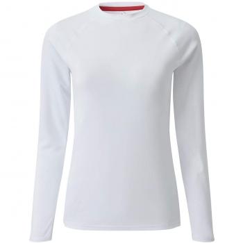 Gill Womens UV Tec Long Sleeve tee 2019 - White 8