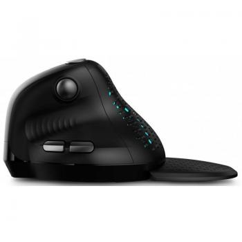 Urban Factory ERGO Mouse EPM50UF - Ratón ergonómico inalámbrico, mano derecha, RF Wireless + Bluetooth, 4000 DPI