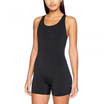 Speedo Essential Endurance + Legsuit Bañadores de Mujer para Natación, Negro, 50
