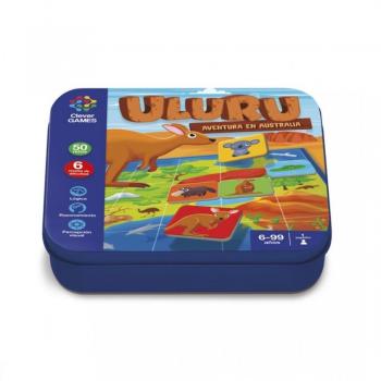 Imagiland Uluru - Juego Educativo de Lógica y Estrategia con 50 Retos, Niveles 4-6, Resolución Visual y de Problemas para Edades 9 a 99 Años
