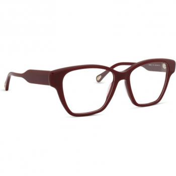 Chloé CH0200O 010 Stylish Eyeglass Frames for Women, Red, Size: 53 MM