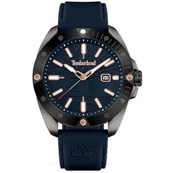 Timberland Men's 45mm Stainless Steel Analog Quartz Watch - Grey/Blue