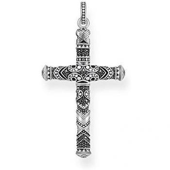 Colgante de Hombre Cruz Maorí Pequeña de Plata Thomas Sabo