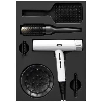 Kit Combo Secador Profesional JRL Forte Pro 2020H - Blanco con Cepillos Antiestáticos