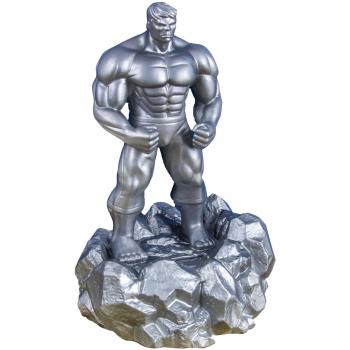 Paladone Hucha Hulk, Cerámica, Plateado, 21x9x9 cm