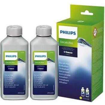 Descalcificador Philips Saeco CA6700/22 - Pack Doble 2x250ml para Máquinas de Espresso