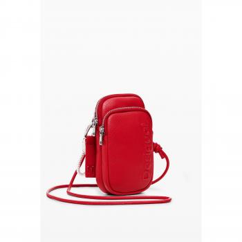 Desigual Red Women's Phone Wallet Bag 24WAYP27