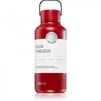 Equa Timeless Stainless Steel Water Bottle Small 600 ml - Color: Wine Not
