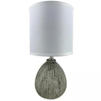 Lámpara de mesa Versa Lua 25 W Gris Cerámica 11 x 28 x 11 cm