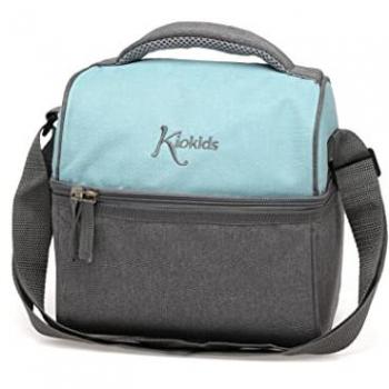 Bolsa Térmica Infantil Azul para Merienda - Kiokids 1ud