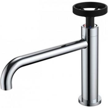 Grifo de lavabo monomando industrial cromo Rousseau