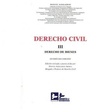 DERECHO CIVIL TOMO III: DERECHO DE BIENES