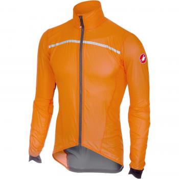 Castelli Chaqueta Ciclismo 2018 Superleggera Anaranjado
