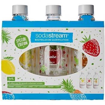 Sodastream-Botella Bubbles of color 3 Piezas