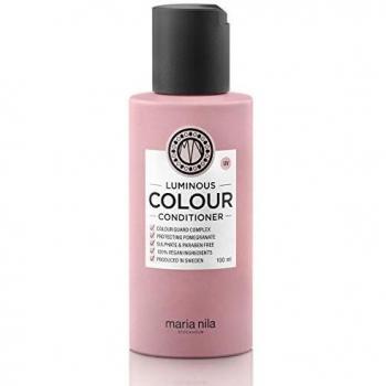 Maria Nila Luminous Colour Conditioner 100ml - Conditioner for Colored Hair, designed to enhance shine and vibrancy, suitable for dull hair, vegan formula, sulfate-free, paraben-free, enriched with natural ingredients