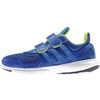 adidas Hyperfast 2.0 CF K - Zapatillas para niño, color azul / lima / blanco, talla 29