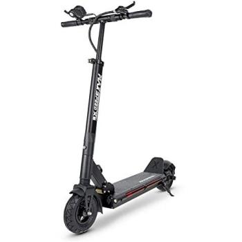 Patinete Eléctrico Hiley Maxspeed X8 - Negro, Doble Suspensión, 3 Niveles, Motor 400W, Alcance hasta 30km, Velocidad de 25KM/H