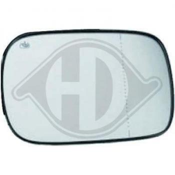 Cristal de espejo retrovisor exterior DIEDERICHS 7685227
