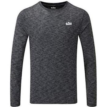 Gill Mens Holocombe Crew Base Layer Capas para Vela y Esquí - Carbón