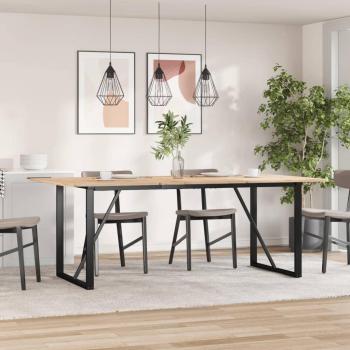 O-Frame Dining Table Legs 180x80x73 cm Cast Iron