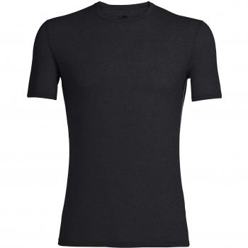 Icebreaker Anatomica Men's Merino Short Sleeve Crew T-Shirt Black L