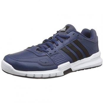 adidas Essential Star .2 Zapatillas de running, Hombre, Azul / Negro / Verde, 39 1/3