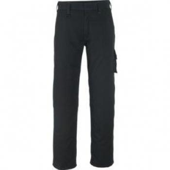 Pantalones de Trabajo Mascot Berkeley Negros con Bolsillos Grandes para Muslos, Talla 46