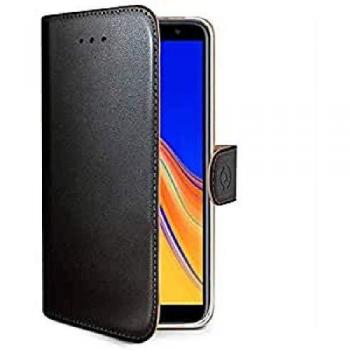 Funda Folio Celly Wally para Samsung Galaxy J4+ 15,2 cm (6) - Negro y Marrón