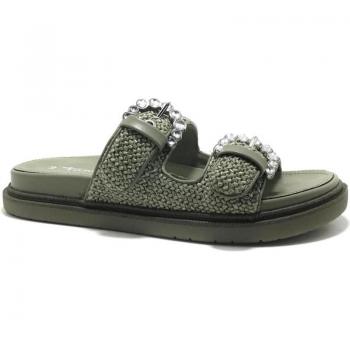 Sandalias Planas para Mujer Tamaris Damen 1-27505-42 771 Color Verde