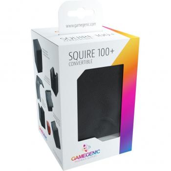Gamegenic Squire 100+ Convertible Deck Box - Black