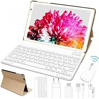Tablet 10 Pulgadas FACETEL Android 10 Tablets Octa-Core 1.6 GHz con 4GB + 64GB