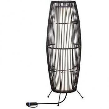 Lámpara de pie LED Plug&Shine Cesta de luz IP44, 3000K, 8W, 60 cm