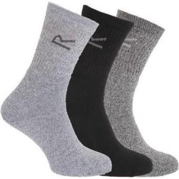 Regatta Great Outdoors Mens Cotton Rich Casual Socks (Pack Of 3)