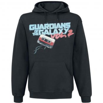 Guardianes De La Galaxia 2 - Groot Tape Sudadera con capucha Negro