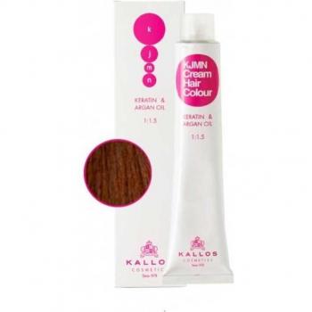 Kallos KJMN Professional Cream Hair Colour with Keratin & Argan Oil - 5.3 Light Golden Brown