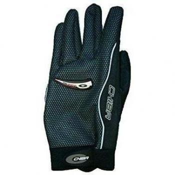 Chiba Rollstuhl-Handschuhe Windstopper - Guantes de ciclismo para mujer, color Negro, talla XXL