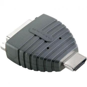 Bandridge BVP100 Adaptador de Cable HDMI Macho a DVI-D Hembra Gris