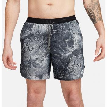 Nike - Short de hombre Dri-FIT 18cm con malla interior - Gris