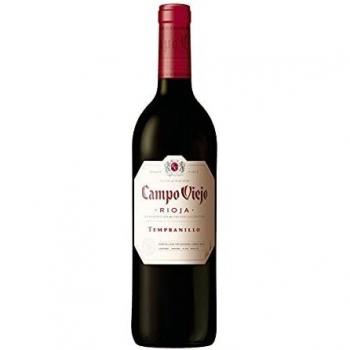 Vino Tinto Campo Viejo Tempranillo D.O.C. Rioja, 0.75L, 13% Vol., Año 2018