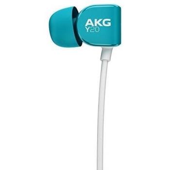 AKG Y20U - Intrauriculares de tacto suave con cable compatibles con dispositivos iOS y Android