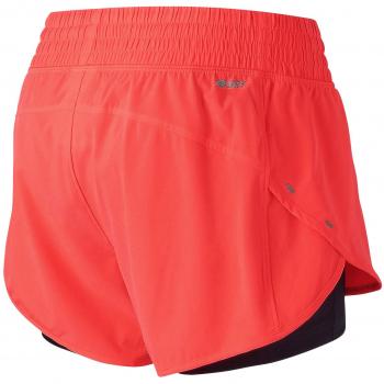 New Balance Short 4 Impact Bermuda, Mujer, Dragonfly, L