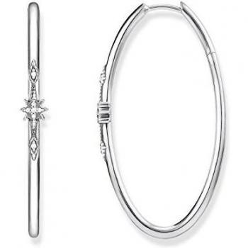 Thomas Sabo Pendientes de aro Mujer plata - CR631-643-14