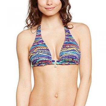 Banana Moon PISCO APANGO - Parte de arriba de bikini para mujer, color multicolore