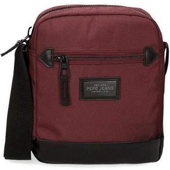 Pepe Jeans Lambert Bandolera Mediana Rojo 17x22x6 cms Poliéster