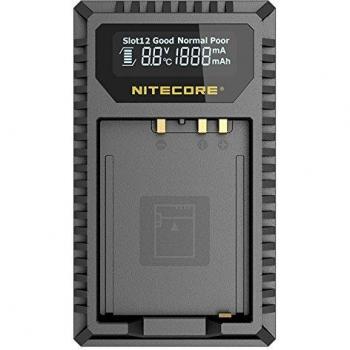 Nitecore FX1 Fujifilm W126/W126s 2 Hour Dual Slot Battery USB Charger
