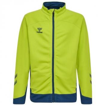 Hummel Chaqueta Lead Poly para niños, chaqueta con cierre de cremallera, fabricada en poliéster, diseño moderno y deportivo, ideal para actividades al aire libre y uso diario