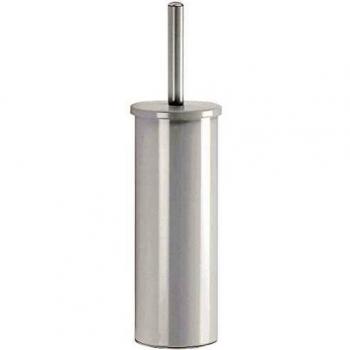 Gedy 21330200200 escobillero de suelo en acero inox lacado, blanco