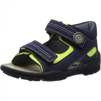 RicostaManti - Sandalias de Punta Descubierta para chico
, color azul, talla 28 EU Niño
