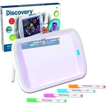 Discovery Magica Led dibujar, infantil, tableta dibujo, pizarra iluminosa niños